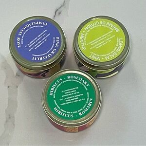 NWT [LOT of 3] Urban Outfitters Artist Print Tin Scented Candles
